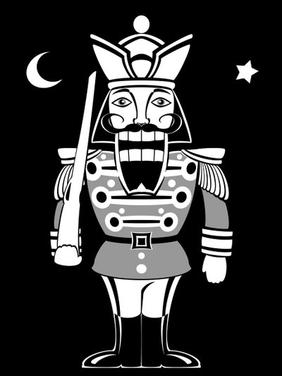 Nutcracker Doll from Ballet by Tchaikovsky (Graphic Image) by Neale Osborne
